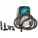 Профессиональный пылесос Makita VC2512L, 1000 Вт, бирюзовый